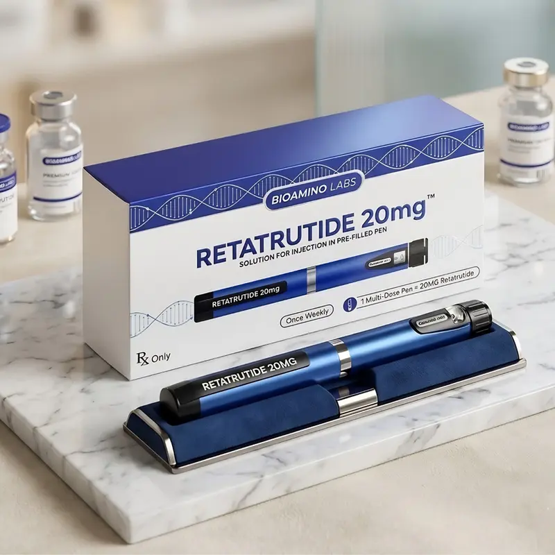 Retatrutide 20mg pen verpakking